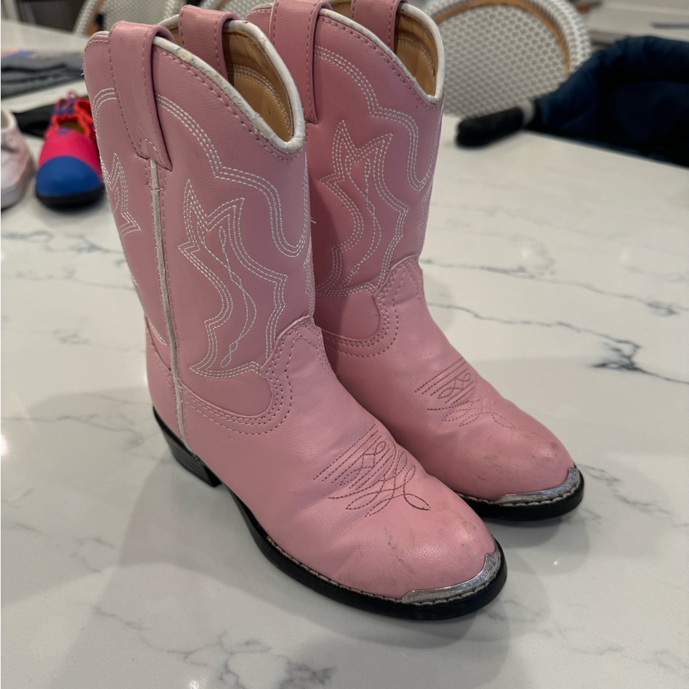 Girl’s Durango Cowboy Boots, Size 11